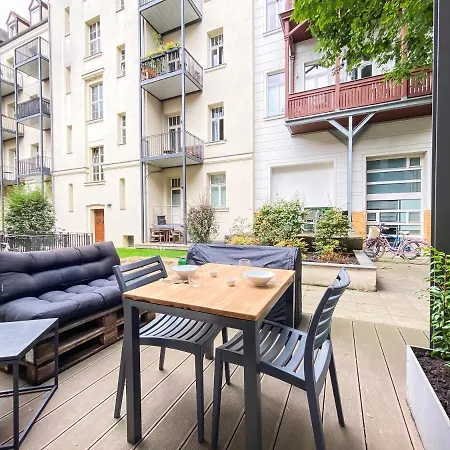 Modernes Loft-Apartment Inkl Tiefgarage Im Zentrum Leipzigs Exterior photo