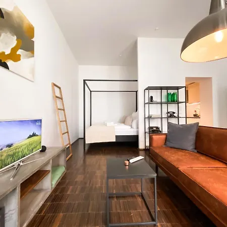 Modernes Loft-Apartment Inkl Tiefgarage Im Zentrum Leipzigs Exterior photo