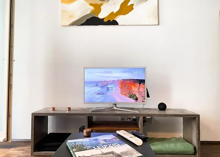 Modernes Loft-Apartment Inkl Tiefgarage Im Zentrum Leipzigs